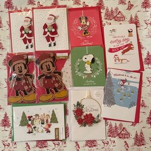 Hallmark Signature Christmas Greeting Cards Bundle + Free Greeting card